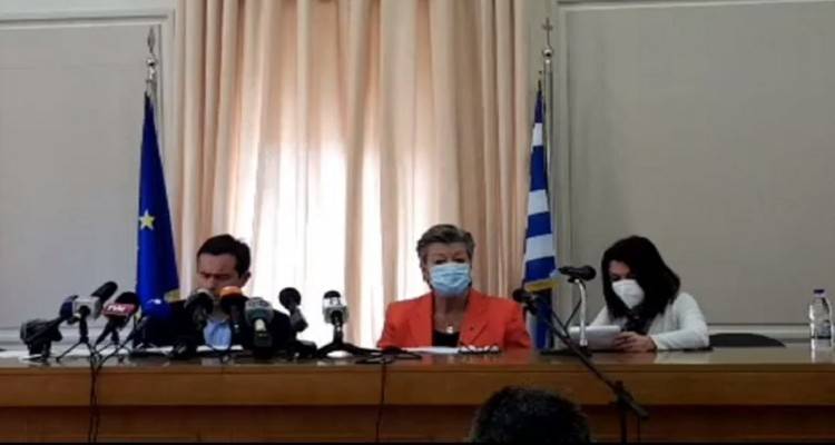 Γιόχανσον: «Εγώ καταλαβαίνω πως υπάρχουν όρια στην υπομονή και στη Λέσβο τα όρια αυτά κοντεύουν να εξαντληθούν»