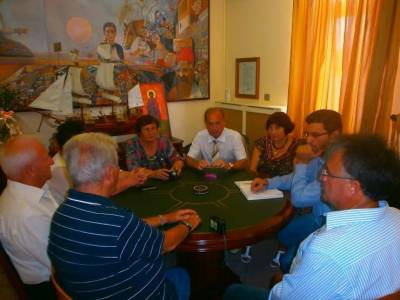 Με την αντιπροσωπεία του Ρωσικού Ερυθρού Σταυρού συναντήθηκε σήμερα ο Δ. Μαρινάκης