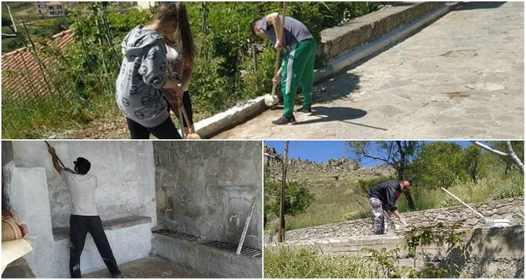 «Έλαμψε» το Πλατύ: Οι νέοι σήκωσαν τα μανίκια για το χωριό τους! (photos)