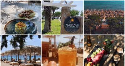 &Lambda;ή&mu;&nu;&omicron;&sigmaf;: Beach bar restaurant AMOROSO: &Eta; &kappa;&alpha;&lambda;ύ&tau;&epsilon;&rho;&eta; &theta;έ&alpha; &sigma;&tau;&omicron;&hellip;&kappa;&alpha;&lambda;&omicron;&kappa;&alpha;ί&rho;&iota;!