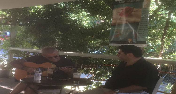 Ξεκίνησε το «ζέσταμα» ο Στέλιος Ρόκκος | Σήμερα η μεγάλη συναυλία στα Ρηχά Νερά (photo)