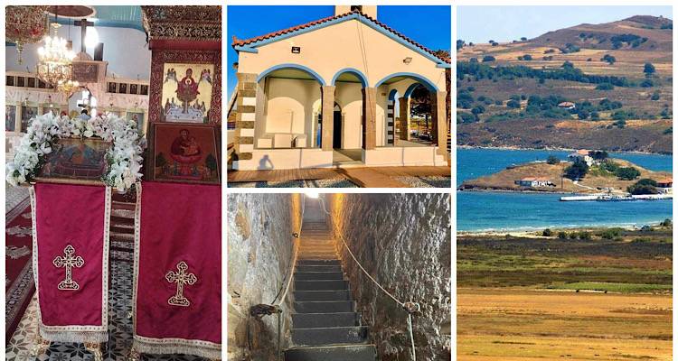 Τα εννιάμερα της Παναγίας στον Ιερό Ναό της Ζωοδόχου Πηγής στο Κότσινα