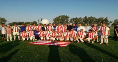 Ψηλά η ερυθρόλευκη στη Λήμνο από τους Βετεράνους  (photos)