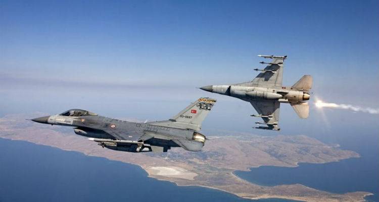 Alert! Υπέρπτηση τεσσάρων τουρκικών F-16 μεταξύ Λήμνου - Λέσβου