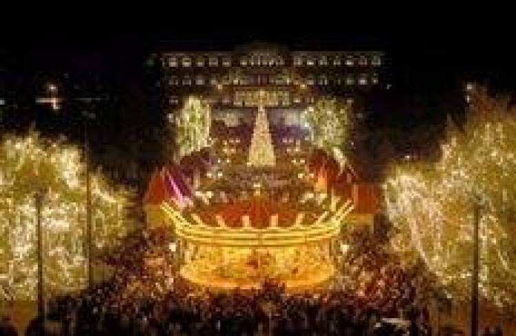 Απόψε ανάβουν τα χριστουγεννιάτικα δέντρα στο Σύνταγμα