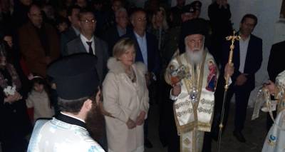 &Gamma;&iota;ό&rho;&tau;&alpha;&sigma;&epsilon; &omicron; &iota;&epsilon;&rho;ό&sigmaf; &Nu;&alpha;ό&sigmaf; &tau;&eta;&sigmaf; &Epsilon;&upsilon;&alpha;&gamma;&gamma;&epsilon;&lambda;ί&sigma;&tau;&rho;&iota;&alpha;&sigmaf; &sigma;&tau;&omicron; &Mu;&omicron;ύ&delta;&rho;&omicron; &pi;&alpha;&rho;&omicron;&upsilon;&sigma;ί&alpha; &tau;&eta;&sigmaf; &Alpha;&nu;. &Upsilon;&pi;&omicron;&upsilon;&rho;&gamma;&omicron;ύ &Upsilon;&gamma;&epsilon;ί&alpha;&sigmaf; &Mu;ί&nu;&alpha;&sigmaf; &Gamma;&kappa;ά&gamma;&kappa;&alpha; (photos)