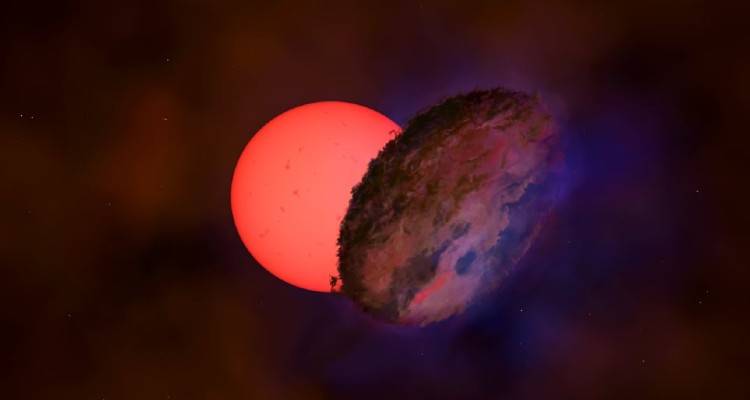 Ένα γιγάντιο άστρο που «αναβοσβήνει» ανακαλύφθηκε στο κέντρο του γαλαξία μας