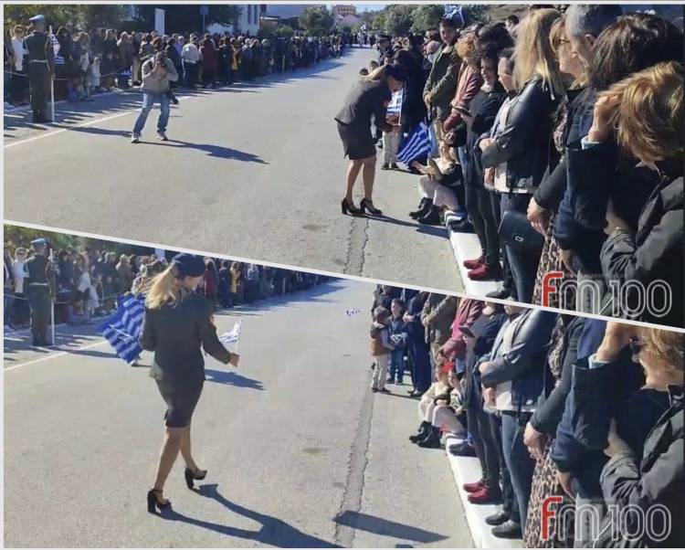 Λήμνος: Το πιο χαριτωμένο στιγμιότυπο της σημερινής παρέλασης