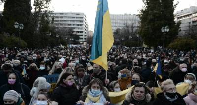 &Mu;&epsilon;&gamma;ά&lambda;&eta; &sigma;&upsilon;&gamma;&kappa;έ&nu;&tau;&rho;&omega;&sigma;&eta; &sigma;&tau;&omicron; &Sigma;ύ&nu;&tau;&alpha;&gamma;&mu;&alpha; &kappa;&alpha;&tau;ά &tau;&eta;&sigmaf; &rho;&omega;&sigma;&iota;&kappa;ή&sigmaf; &epsilon;&iota;&sigma;&beta;&omicron;&lambda;ή&sigmaf; &sigma;&tau;&eta;&nu; &Omicron;&upsilon;&kappa;&rho;&alpha;&nu;ί&alpha; | &Delta;&epsilon;ί&tau;&epsilon; &beta;ί&nu;&tau;&epsilon;&omicron;