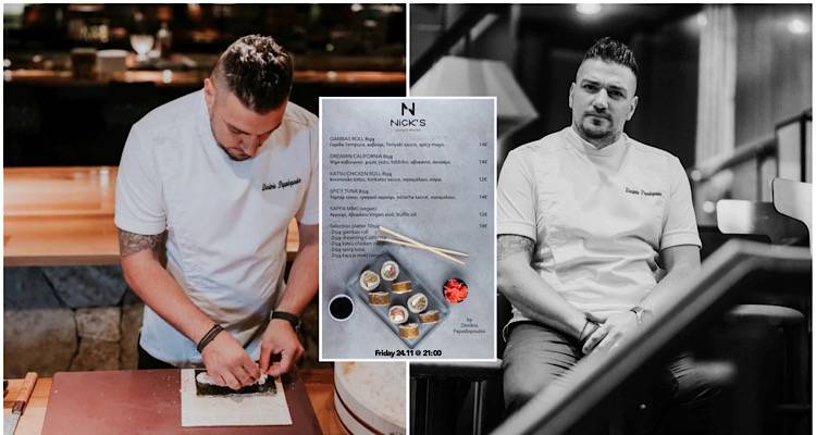 &Tau;&omicron; &alpha;&pi;ό&lambda;&upsilon;&tau;&omicron; Sushi Live Party έ&rho;&chi;&epsilon;&tau;&alpha;&iota; &sigma;&tau;&omicron; Grand Patelli