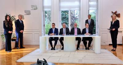 &Upsilon;&pi;&epsilon;&gamma;&rho;ά&phi;&eta;&sigma;&alpha;&nu; &omicron;&iota; &sigma;&upsilon;&mu;&phi;&omega;&nu;ί&epsilon;&sigmaf; &tau;&eta;&sigmaf; &Epsilon;&lambda;&lambda;ά&delta;&alpha;&sigmaf; &mu;&epsilon; Chevron-Helleniq Energy &gamma;&iota;&alpha; &tau;&omicron;&upsilon;&sigmaf; &upsilon;&delta;&rho;&omicron;&gamma;&omicron;&nu;ά&nu;&theta;&rho;&alpha;&kappa;&epsilon;&sigmaf; &sigma;&epsilon; &Kappa;&rho;ή&tau;&eta; &kappa;&alpha;&iota; &Pi;&epsilon;&lambda;&omicron;&pi;ό&nu;&nu;&eta;&sigma;&omicron;