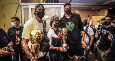 O Γιάννης Αντετοκούνμπο έδωσε ραντεβού: Τρίτη στις 20:00 στα Σεπόλια με το τρόπαιο του ΝΒΑ | Θα παίξει μπάσκετ στο ανοιχτό