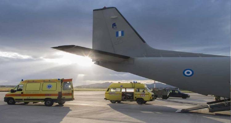 &Mu;&epsilon; &Beta;-350c &eta; &mu;&epsilon;&tau;&alpha;&phi;&omicron;&rho;ά &alpha;&sigma;&theta;&epsilon;&nu;ή &alpha;&pi;ό &tau;&eta; &Lambda;ή&mu;&nu;&omicron; &sigma;&tau;&eta; &Theta;&epsilon;&sigma;&sigma;&alpha;&lambda;&omicron;&nu;ί&kappa;&eta;