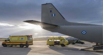 &Mu;&epsilon; &Beta;-350c &eta; &mu;&epsilon;&tau;&alpha;&phi;&omicron;&rho;ά &alpha;&sigma;&theta;&epsilon;&nu;ή &alpha;&pi;ό &tau;&eta; &Lambda;ή&mu;&nu;&omicron; &sigma;&tau;&eta; &Theta;&epsilon;&sigma;&sigma;&alpha;&lambda;&omicron;&nu;ί&kappa;&eta;