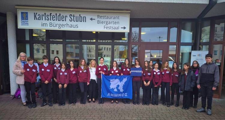 Με μεγάλη επιτυχία η παρουσία του Γυμνασίου Μούδρου στο 9ο μαθητικό συνέδριο στο Μόναχο