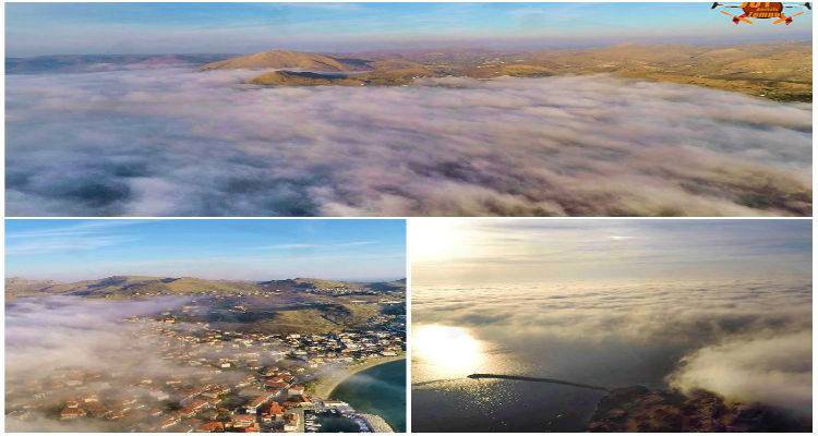 «Η Μύρινα στην ομίχλη» | Εντυπωσιακές φωτογραφίες από το Joy (photos)