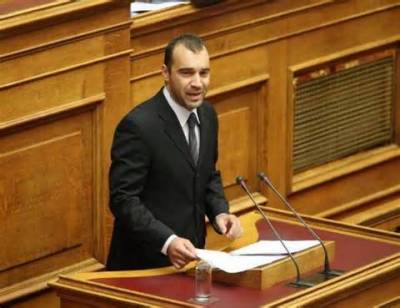 «Heil Hitler» στη Βουλή! Αποβλήθηκε ο χρυσαυγίτης βουλευτής Ηλιόπουλος