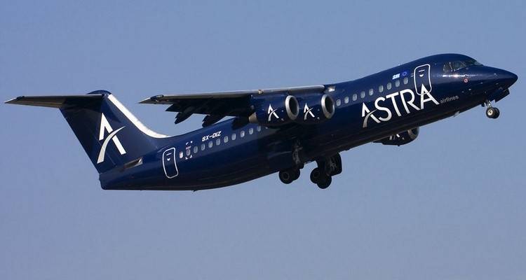 Η Astra Airlines ανοίγει φτερά για Λήμνο