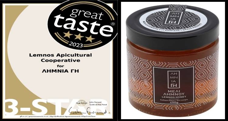 &Tau;&omicron; &mu;έ&lambda;&iota; &tau;&omicron;&upsilon; &Mu;&epsilon;&lambda;&iota;&sigma;&sigma;&omicron;&kappa;&omicron;&mu;&iota;&kappa;&omicron;ύ &Sigma;&upsilon;&nu;&epsilon;&tau;&alpha;&iota;&rho;&iota;&sigma;&mu;&omicron;ύ &Lambda;ή&mu;&nu;&omicron;&upsilon;, &xi;&alpha;&nu;ά &sigma;&tau;&eta;&nu; &kappa;&omicron;&rho;&upsilon;&phi;ή! | GREAT TASTE AWARDS 2023 &ndash; 3-STAR AWARD