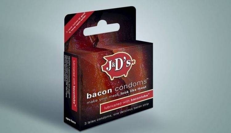 Προφυλακτικά με γεύση μπέικον