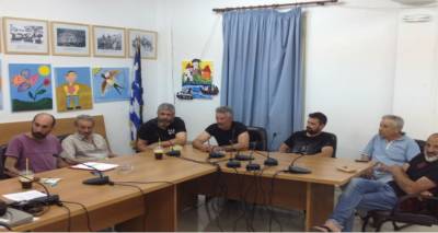 Τον Άγιο Ευστράτιο επισκέφθηκε ο βουλευτής του ΣΥΡΙΖΑ Γιώργος Πάλλης