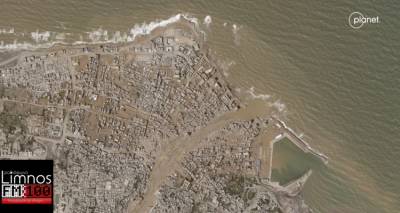 «Καταστροφή πέρα από κάθε λογική» στη Λιβύη: Ισοπεδώθηκε το 25% της Ντέρνα | Στους 5.300 οι νεκροί από την κακοκαιρία Daniel