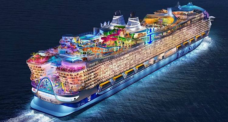 Icon of the Seas: Το μεγαλύτερο κρουαζιερόπλοιο στον πλανήτη ξεκινά το παρθενικό του ταξίδι (βίντεο &amp; φωτογραφίες)