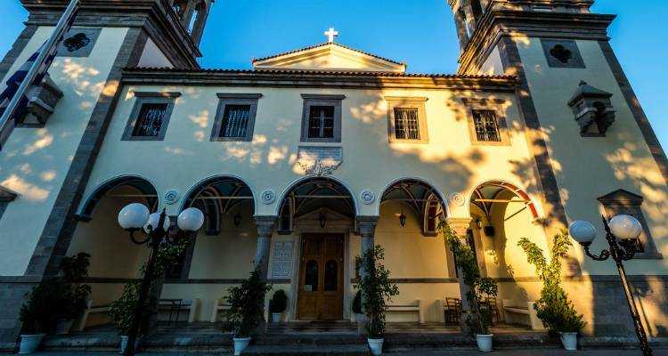 &Omicron; &Epsilon;&pi;ί&sigma;&kappa;&omicron;&pi;&omicron;&sigmaf; &Sigma;&kappa;&iota;ά&theta;&omicron;&upsilon; &kappa;. &Iota;&omega;ά&nu;&nu;&eta;&sigmaf; &sigma;&tau;&eta; &Lambda;ή&mu;&nu;&omicron; &gamma;&iota;&alpha; &tau;&omicron;&nu; &laquo;&Epsilon;&sigma;&pi;&epsilon;&rho;&iota;&nu;ό &tau;&eta;&sigmaf; &Sigma;&upsilon;&gamma;&chi;&omega;&rho;ή&sigma;&epsilon;&omega;&sigmaf;&raquo;