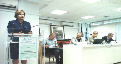 Σε ημερίδα για την αγροδιατροφή η Περιφερειάρχης