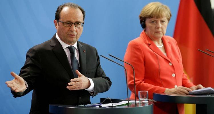 Η Ευρώπη μπροστά στις ευθύνες της: Συνάντηση Μέρκελ - Ολάντ για το μεταναστευτικό