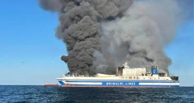 Euroferry Olympia: &laquo;&Epsilon;ί&nu;&alpha;&iota; &zeta;&omega;&nu;&tau;&alpha;&nu;ό&sigmaf;, &pi;&epsilon;&rho;&iota;&mu;έ&nu;&epsilon;&iota; &nu;&alpha; &tau;&omicron;&nu; &beta;&omicron;&eta;&theta;ή&sigma;&omicron;&upsilon;&mu;&epsilon;&raquo; &lambda;έ&epsilon;&iota; &eta; &sigma;ύ&zeta;&upsilon;&gamma;&omicron;&sigmaf; &tau;&omicron;&upsilon; &alpha;&gamma;&nu;&omicron;&omicron;ύ&mu;&epsilon;&nu;&omicron;&upsilon; &Nu;&iota;&kappa;ό&lambda;&alpha; &Mu;&pi;&epsilon;&kappa;&iota;ά&rho;&eta;