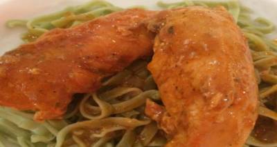 Κοτόπουλο tikka masala με φλωμάρι Λήμνου