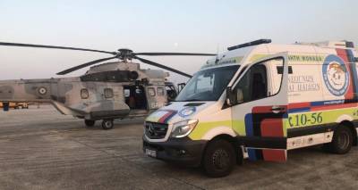 Έκτακτη αεροδιακομιδή 14χρονου αγοριού από τη Λήμνο στη Θεσσαλονίκη