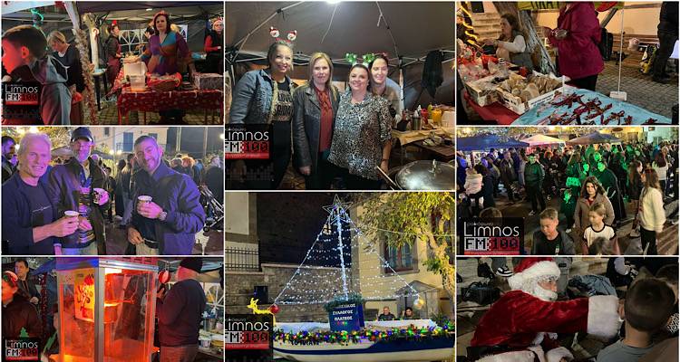 Λήμνος: Στο Πλατύ εχθές το βράδυ «άναψαν» τα Χριστούγεννα!