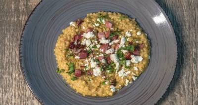 Τραχανότο πικάντικο με καλαθάκι Λήμνου και σύγκλινο