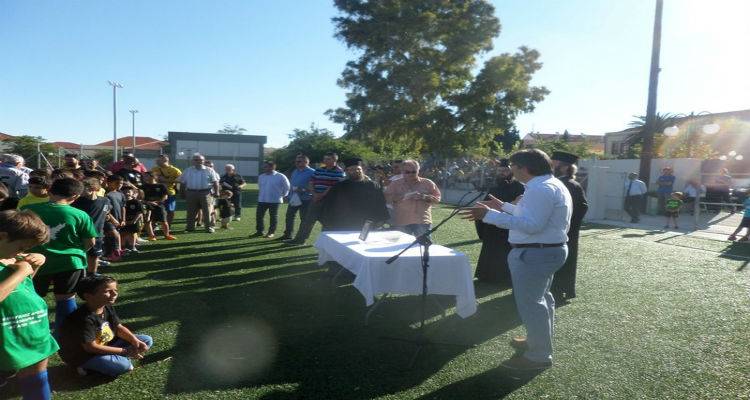 Εγκαίνια Δημοτικού Γηπέδου Μύρινας και Φιλικός Αγώνας Παλαίμαχων ΑΕΚ- Παλαίμαχων Δήμου Λήμνου (photos)