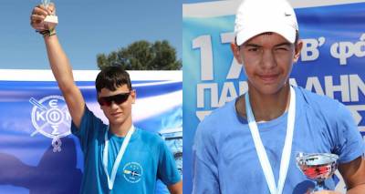 &Epsilon;&xi;&alpha;&iota;&rho;&epsilon;&tau;&iota;&kappa;ά &nu;έ&alpha;: &Delta;ύ&omicron; &alpha;&theta;&lambda;&eta;&tau;έ&sigmaf; &tau;&omicron;&upsilon; &Nu;&alpha;&upsilon;&tau;&iota;&kappa;&omicron;ύ &Omicron;&mu;ί&lambda;&omicron;&upsilon; &Lambda;ή&mu;&nu;&omicron;&upsilon; &sigma;&tau;&eta;&nu; &kappa;&omicron;&rho;&upsilon;&phi;&alpha;ί&alpha; &pi;&epsilon;&nu;&tau;ά&delta;&alpha; &tau;&eta;&sigmaf; &chi;ώ&rho;&alpha;&sigmaf;