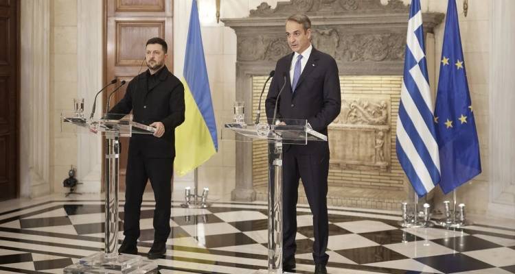 Η κοινή δήλωση Μητσοτάκη-Ζελένσκι -Για ειρήνη, ασφάλεια και ενέργεια, τα 7 σημεία