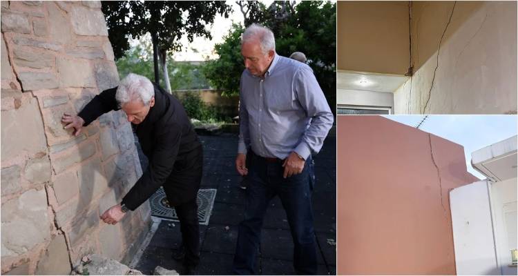 Λέκκας από Βούτες Ηρακλείου: Δεν υπάρχει θέμα εκκένωσης -Τι είπε για τις ρηγματώσεις που άνοιξαν σε δρόμους και σπίτια