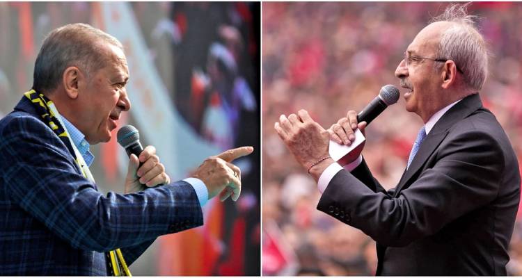 &Sigma;&epsilon; &epsilon;&pi;&alpha;&nu;&alpha;&lambda;&eta;&pi;&tau;&iota;&kappa;έ&sigmaf; &Epsilon;&kappa;&lambda;&omicron;&gamma;έ&sigmaf; &eta; &Tau;&omicron;&upsilon;&rho;&kappa;ί&alpha;: &Pi;&rho;&omicron;&eta;&gamma;&epsilon;ί&tau;&alpha;&iota; &omicron; &Epsilon;&rho;&nu;&tau;&omicron;&gamma;ά&nu; &mu;&epsilon; 49,5%, &omicron; &Kappa;&iota;&lambda;&iota;&tau;&sigma;&nu;&tau;ά&rho;&omicron;&gamma;&lambda;&omicron;&upsilon; &sigma;&tau;&omicron; 44,49%