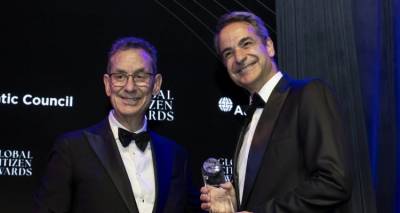 Με το Global Citizen 2024 βραβεύτηκε ο Κυριάκος Μητσοτάκης: «Αυτό το βραβείο ανήκει κυρίως στον ελληνικό λαό»