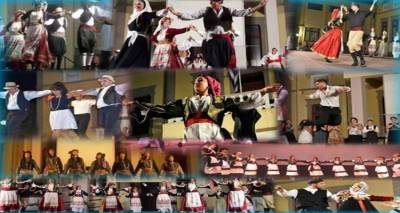 Mουσικοχορευτική παράσταση παραδοσιακών χορών από τον Γ.Α.Σ