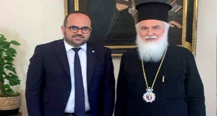 Με τον Μητροπολίτη Λήμνου συναντήθηκε ο Γ.Γ. Αιγαίου και Νησιωτικής πολιτικής