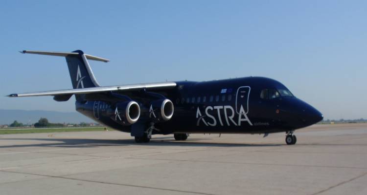 &Tau;&omicron; &theta;&epsilon;&rho;&iota;&nu;ό &pi;&rho;ό&gamma;&rho;&alpha;&mu;&mu;&alpha; &pi;&tau;ή&sigma;&epsilon;&omega;&nu; &tau;&eta;&sigmaf; Astra Airlines &pi;&rho;&omicron;&sigmaf; &Lambda;ή&mu;&nu;&omicron;