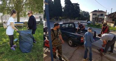 &laquo;&Sigma;ή&kappa;&omega;&sigma;&alpha;&nu; &mu;&alpha;&nu;ί&kappa;&iota;&alpha;&raquo; &kappa;&alpha;&iota; &kappa;&alpha;&theta;ά&rho;&iota;&sigma;&alpha;&nu; &tau;&omicron; &Pi;&omicron;&rho;&tau;&iota;&alpha;&nu;&omicron;ύ