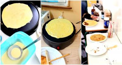 &Tau;&eta;&nu; "&Eta;&mu;έ&rho;&alpha; &tau;&eta;&sigmaf; &Kappa;&rho;έ&pi;&alpha;&sigmaf;" &tau;ί&mu;&eta;&sigma;&alpha;&nu; &delta;&epsilon;ό&nu;&tau;&omega;&sigmaf; &omicron;&iota; &mu;&alpha;&theta;&eta;&tau;έ&sigmaf; &tau;&omicron;&upsilon; 1&omicron;&upsilon; &Delta;&eta;&mu;&omicron;&tau;&iota;&kappa;&omicron;ύ &Mu;ύ&rho;&iota;&nu;&alpha;&sigmaf;