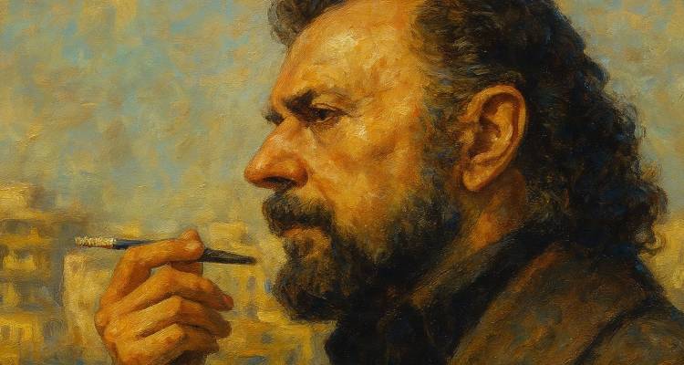 Τον εξόρισαν σε ένα φτωχό χωριό της Λήμνου. Εκεί έγραψε το πιο εμβληματικό ποίημα της σύγχρονης Ελλάδας.