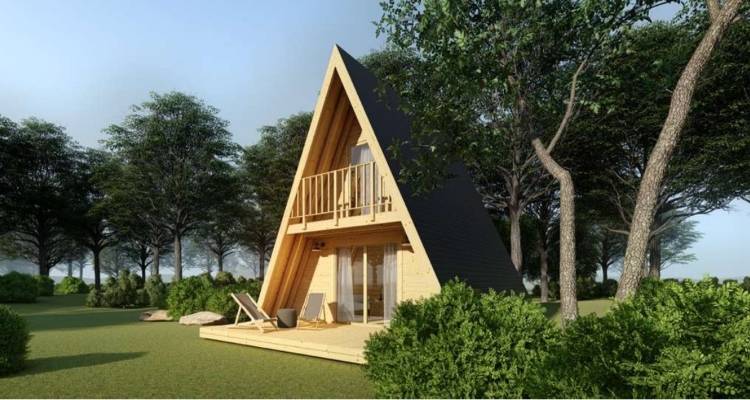 Το διαχρονικό design των ξύλινων σπιτιών A Frame