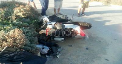 Λήμνος: Χαροπαλεύουν πατέρας και γιος μετά το τροχαίο