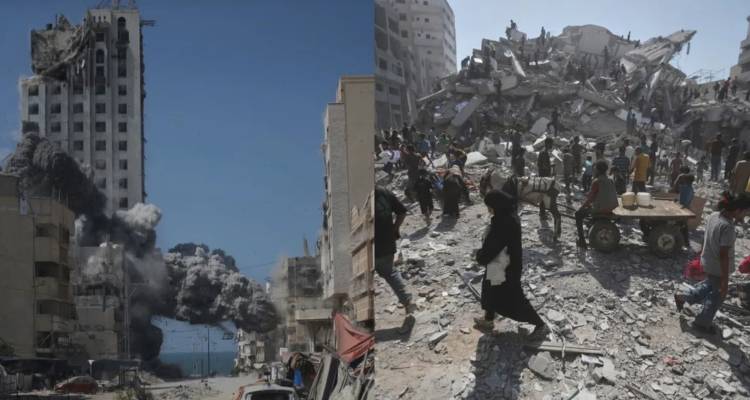 «Η Γάζα καίγεται», λέει ο Ισραηλινός υπουργός Άμυνας -Ο Ρούμπιο πιέζει τη Χαμάς να αποδεχθεί εκεχειρία